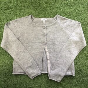 Cardigan Blukids grigio 3/4 anni