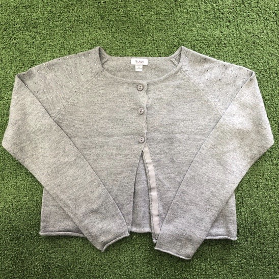 Cardigan Blukids grigio 3/4 anni