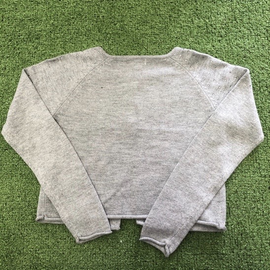 Cardigan Blukids grigio 3/4 anni