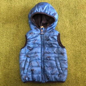 Piumino smanicato Blukids 12/18 mesi