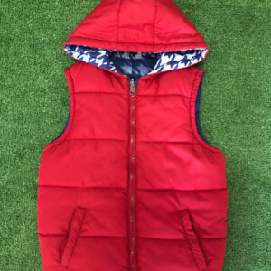 Piumino smanicato Sarabanda doubleface 5 anni