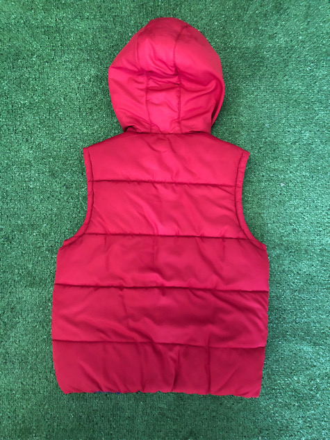 Piumino smanicato Sarabanda doubleface 5 anni