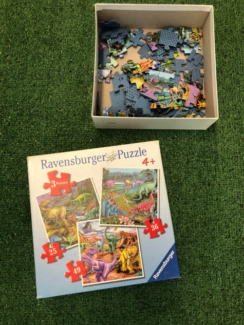 Puzzle dinosauri