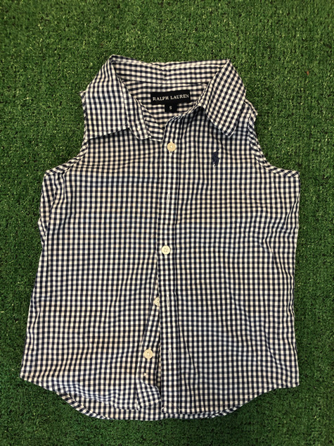 Camicia smanicata Ralphlauren 5/6 anni