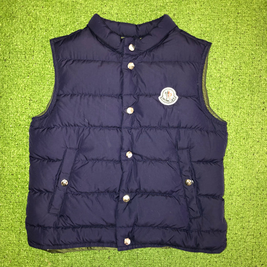 Piumino smanicato Moncler