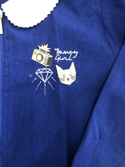 Grembiule scuola Happy femmina 11 anni