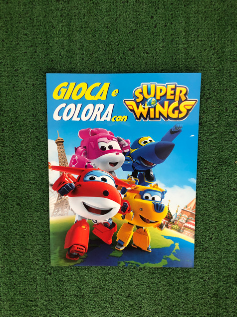 Nuovo gioca e colora Super wings
