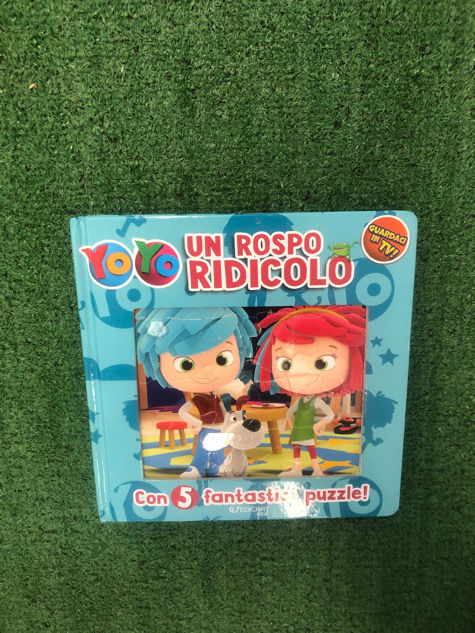 Libro puzzle un rospo ridicolo