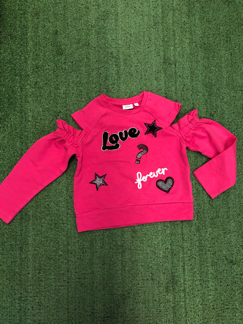 Felpa garzata Blukids 4/5 anni