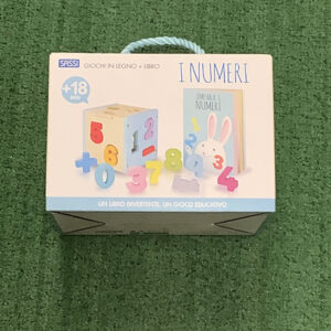 Gioco in legno da incastro più libro Sassi