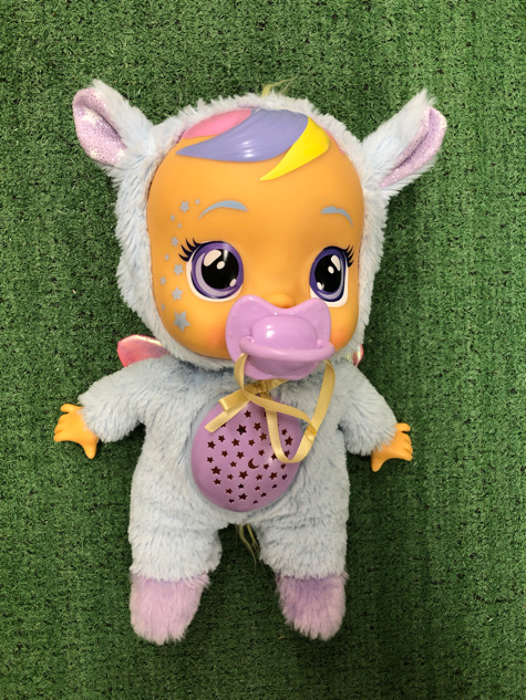 Bambola Cry babies nanna unicorno