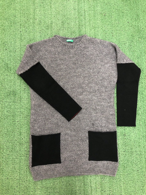 Vestito lana Benetton 8/9 anni