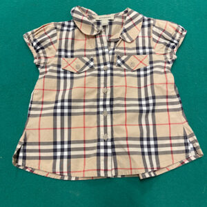 Camicia Burberry 4 anni manica corta