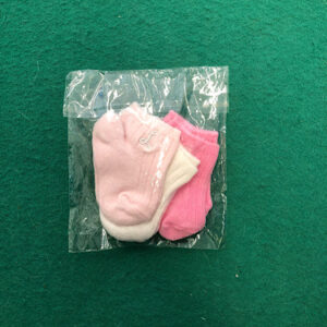 Set di tre calze 0/6 mesi