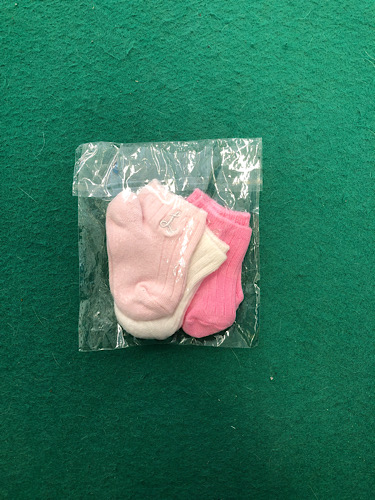 Set di tre calze 0/6 mesi