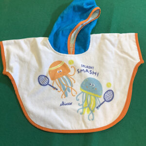 Nuovo poncho/asciugamano Chicco tg Unica