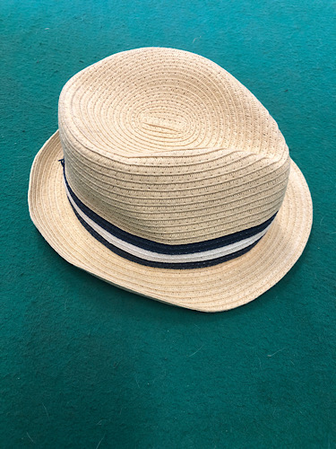 Cappello paglia 4/6 anni