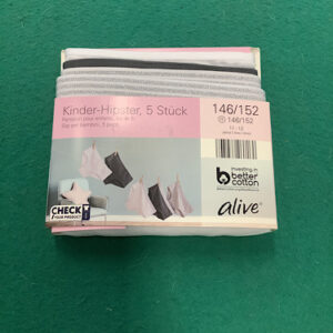 Nuove mutande 11/12 anni 5 pz