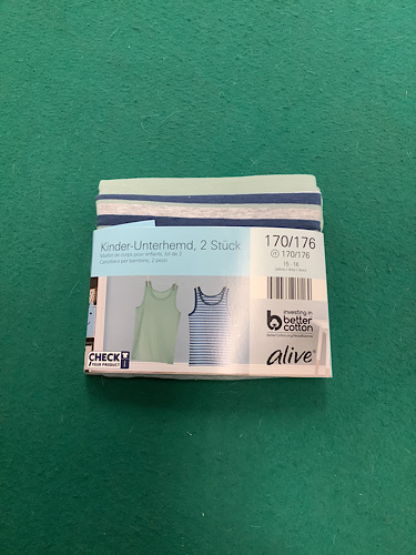 Nuove canottiere 15/16 anni 2 pz