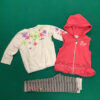 Completo felpa+maglia+leggings Blukids 12-18 mesi 80 cm