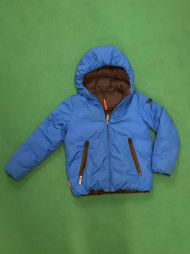 Piumino RRD piuma doca double-face 6 anni