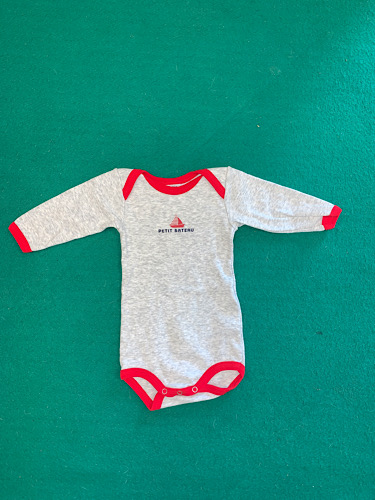 Nuovo body lungo Petitbateau 3 mesi 60 cm