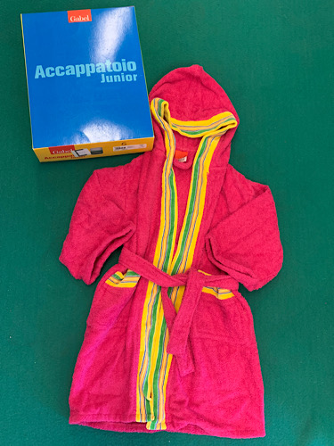 Nuovo accappatoio Gabel 5 anni
