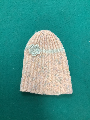 Cuffia in lana 3-4 anni