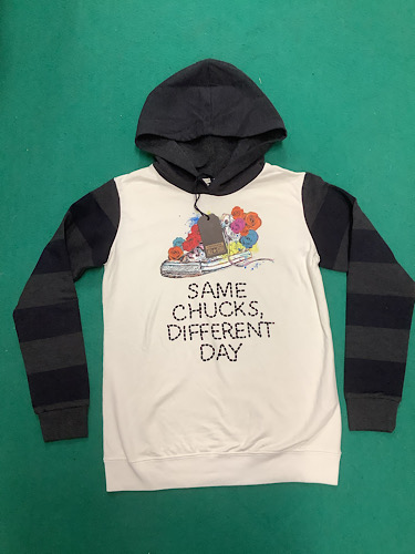 Nuova felpa felpata Converse 6 anni