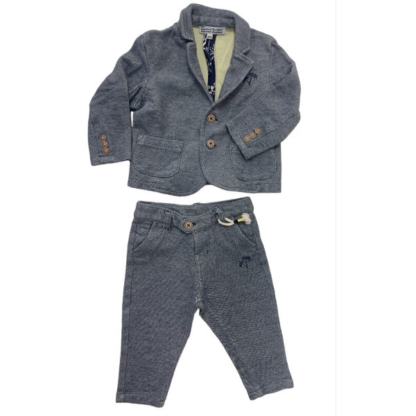 Completo elegante O.marines 9/12 mesi