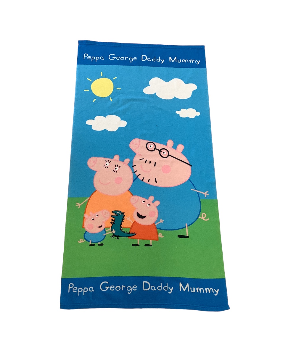 Asciugamano in spugna Peppa Pig