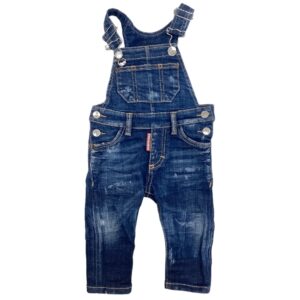 Salopette jeans Dsquered 9 mesi