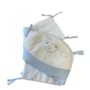 Set lettino 60x120 paracolpi e piumino Pali