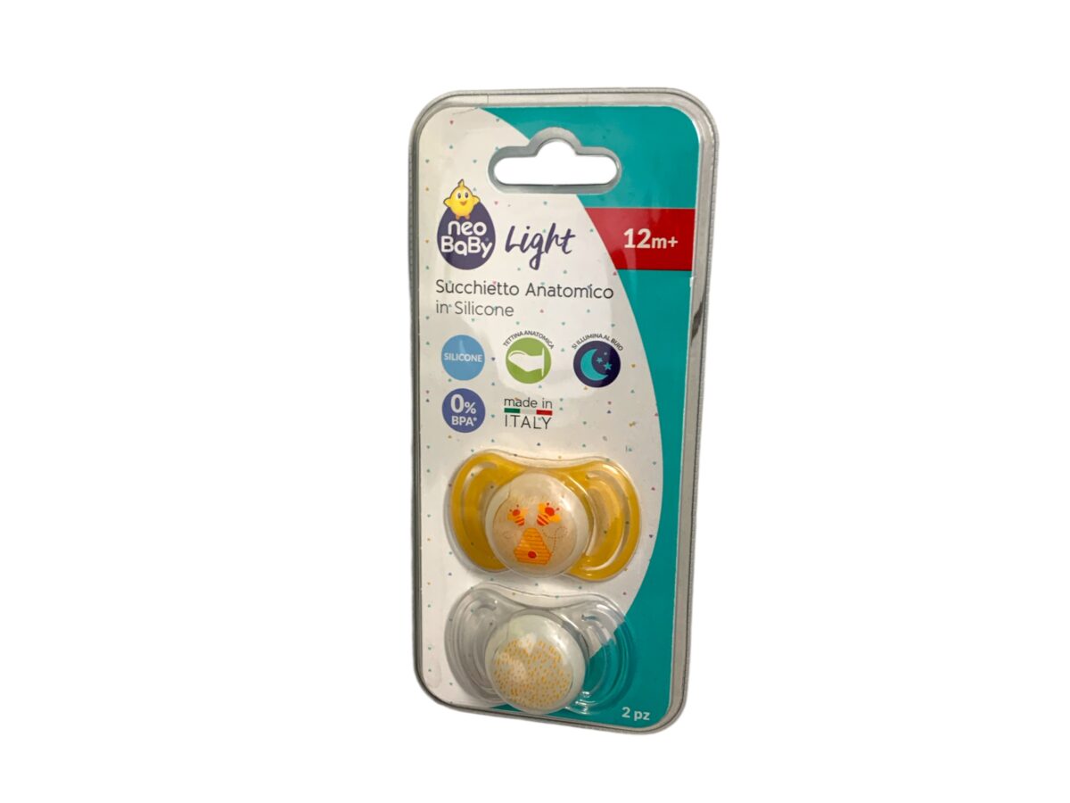 Nuovi ciucci Neobaby 12+ 2pz