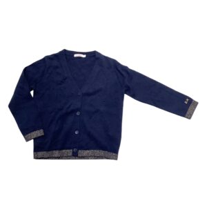 Cardigan Sun68 in lana merino/cotone 2 anni