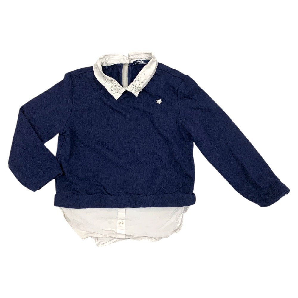 Maglioncino con camicia Original marines 7/8 anni