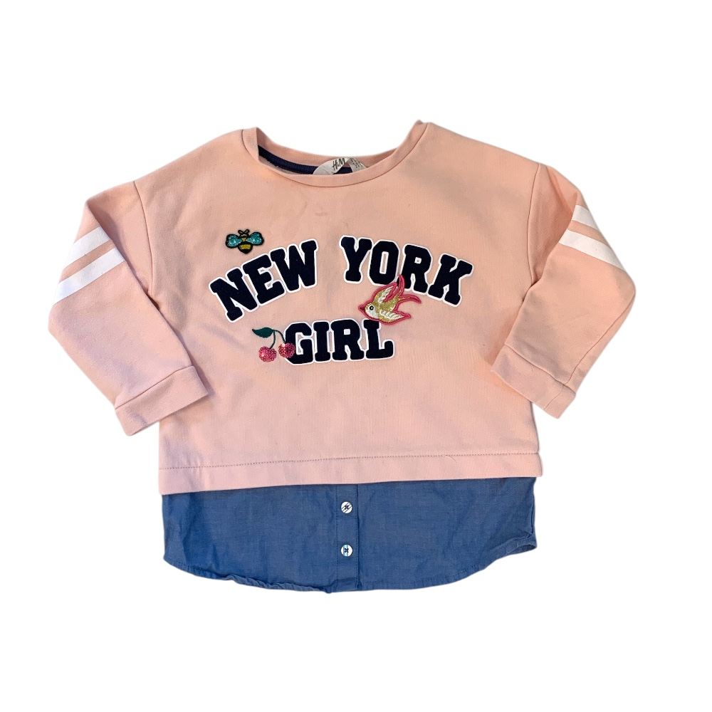 Felpa garzata 2/4 anni H&M