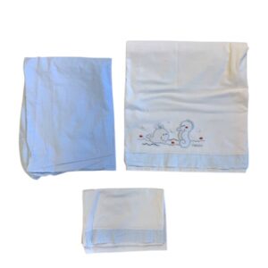 Set lenzuola lettino 60x120