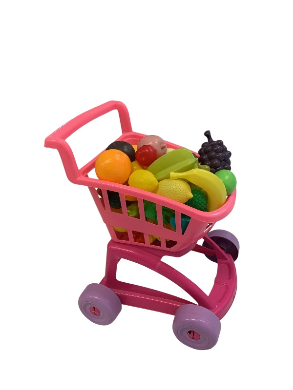 Carrello spesa + frutta