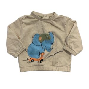 Felpa garzata Blukids 3/6 mesi 62 cm