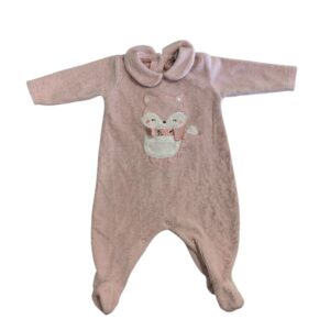 tutina in ciniglia Fagottino 1/3 mesi 56 cm