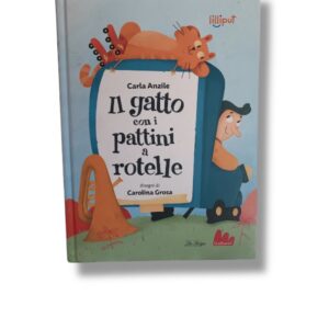 Il gatto con i pattini a rotelle