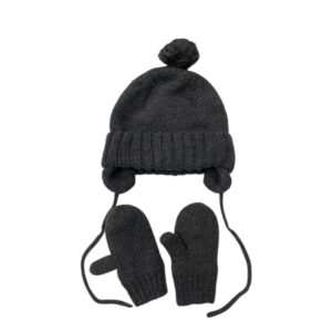 Cuffia e guanti lana H&M 3/4 anni