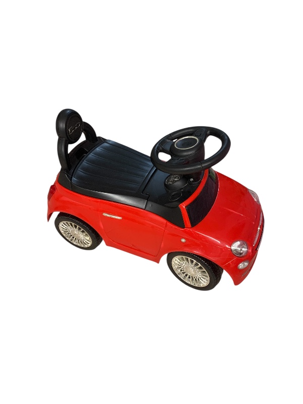 Cavalcabile macchina Fiat 500