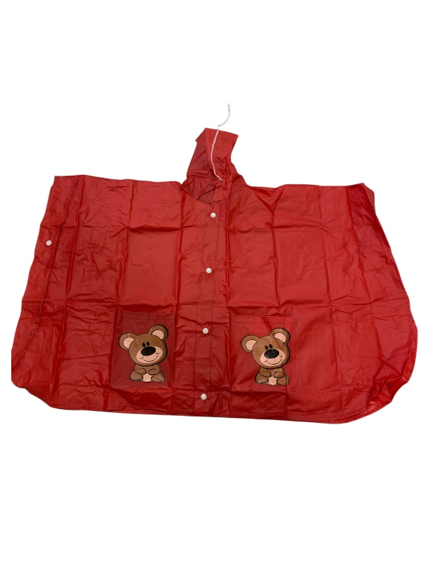 Nuovo poncho pioggia 3 anni