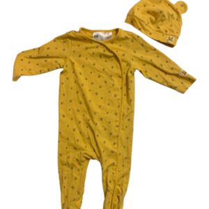 Tutina in cotone H&M 4/6 mesi + cuffia68 cm