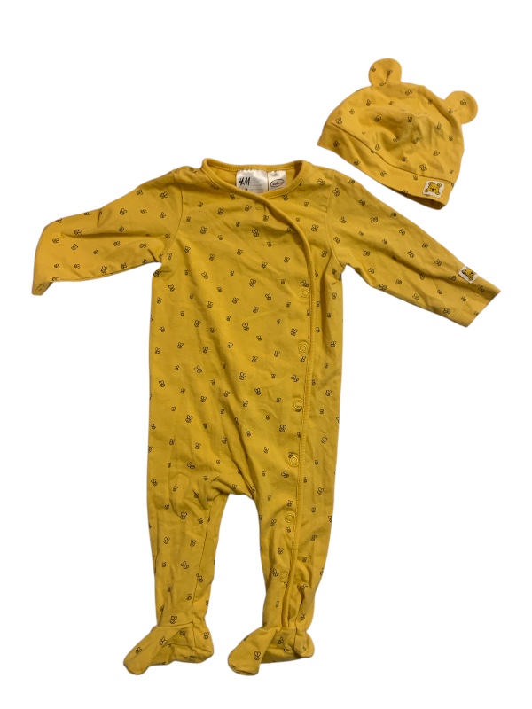 Tutina in cotone H&M 4/6 mesi + cuffia68 cm