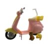 Moto Barbie + cane