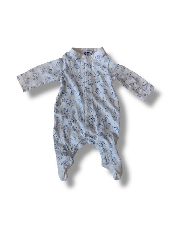 Tutina in cotone 0 mesi 50 cm