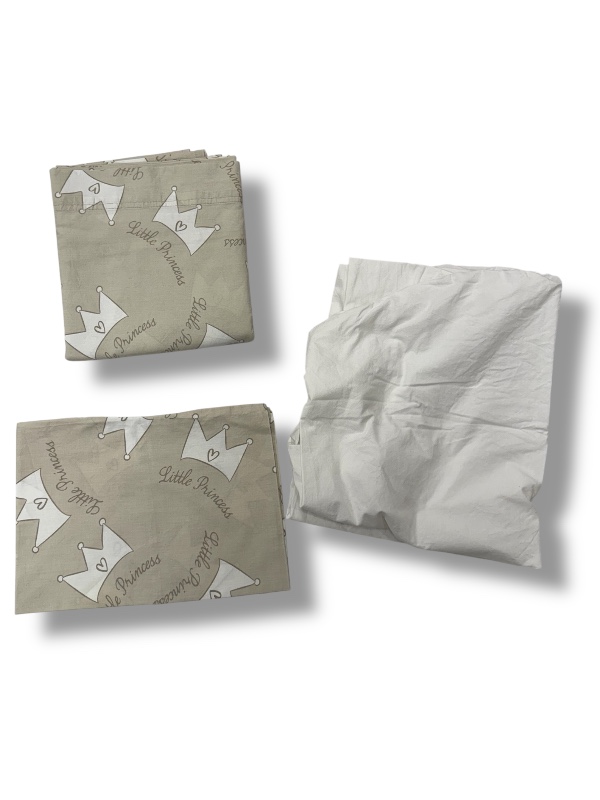 Set lenzuola lettino 60x120 cm